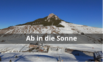 Ab in die Sonne